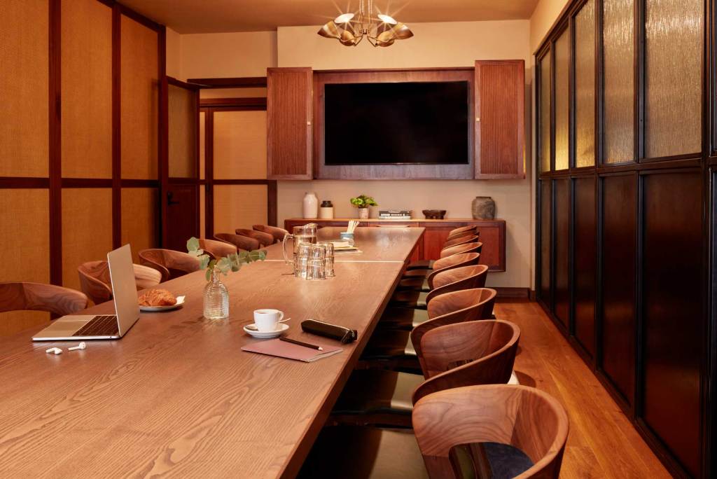 Living Room meeting space set up in Holborn